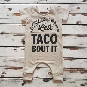 “Let’s Taco ‘bout it” Jumper/One piece Unisex